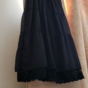 New Babydoll Black lace dress Korea